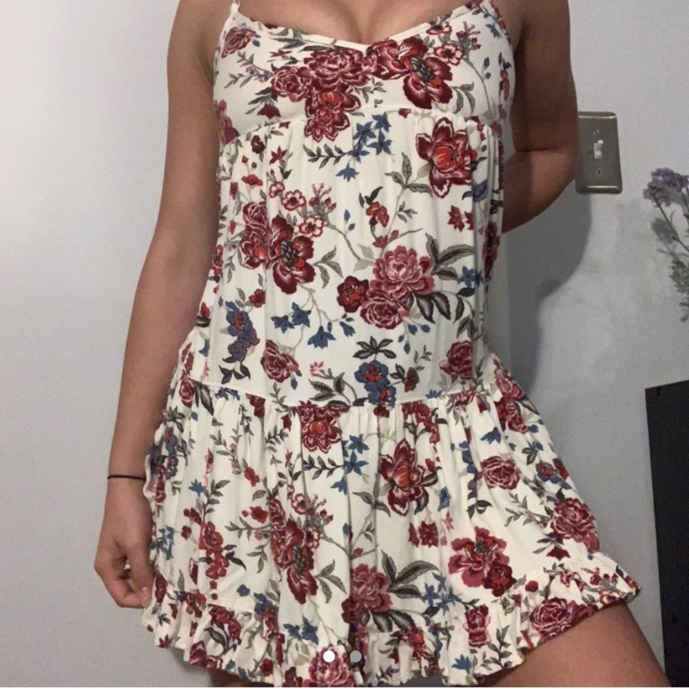 American eagle floral float dress